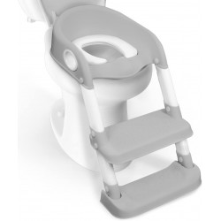 Siège de Toilettes Echellepour Bébé Réglable et Pliable avec Siège