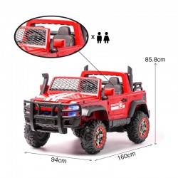 Voitures électriques pour enfants batterie 6v 12v 24v 36v télécommande pass cheer ATAA Cross Country 24v