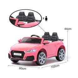 Voitures électriques pour enfants batterie 6v 12v 24v 36v télécommande pass cheer Audi TT Rs 12v PREMIUM Voitures électriques pour enfants batterie 6v 12v 24v 36v télécommande pass cheer Audi TT Rs 12v PREMIUM