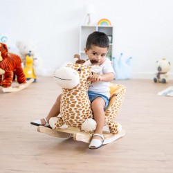 Tapis trampolines toboggans cuisines pour enfants Cheval à bascule Girafe