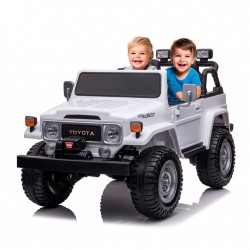 Voitures électriques pour enfants batterie 6v 12v 24v 36v télécommande pass cheer S316 Toyota FJ40 24v pour 2 enfants