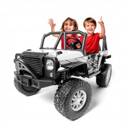 Voitures électriques pour enfants batterie 6v 12v 24v 36v télécommande pass cheer ATAA Rally 2 places 24V