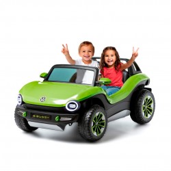 Voitures électriques pour enfants batterie 6v 12v 24v 36v télécommande pass cheer Volkswagen E-Buggy 12V 2 places