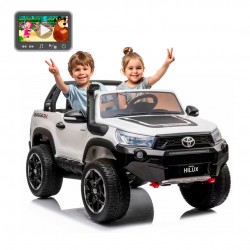 Voitures électriques pour enfants batterie 6v 12v 24v 36v télécommande pass cheer Toyota Hilux 850 24v Biplace