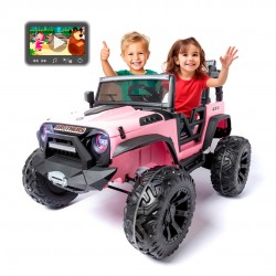 Voitures électriques pour enfants batterie 6v 12v 24v 36v télécommande pass cheer ATAA Ground 24v Tout-Terrain 2 places