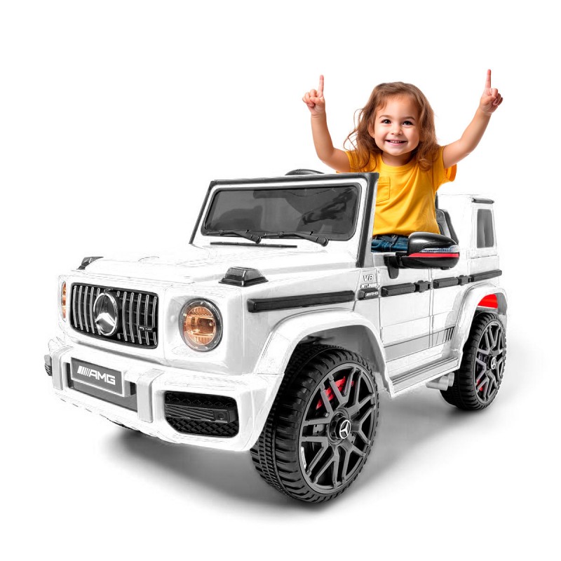 Voitures électriques pour enfants batterie 6v 12v 24v 36v télécommande pass cheer Mercedes G63 AMG 12v