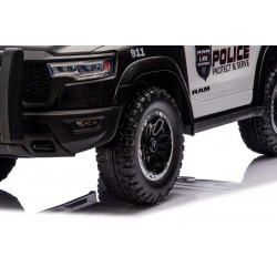 Voitures électriques pour enfants batterie 6v 12v 24v 36v télécommande pass cheer Voiture de police RAM 1500 RHO 24V