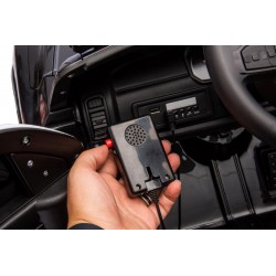 Voitures électriques pour enfants batterie 6v 12v 24v 36v télécommande pass cheer Voiture de police RAM 1500 RHO 24V