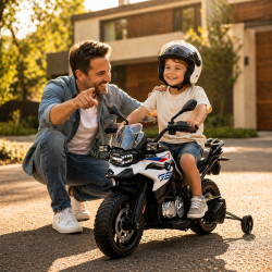 Motos electriques pour enfants et bebe batterie 6v 12v pas cher telecommande Moto BMW GS F850 12V Motos electriques pour enfants et bebe batterie 6v 12v pas cher telecommande Moto BMW GS F850 12V