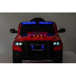 Voitures électriques pour enfants batterie 6v 12v 24v 36v télécommande pass cheer Voiture de Pompier RAM 1500 RHO 12v