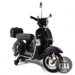 ATAA Moto Vespa Officiel PX 150 12v électrique pour Enfants Licence Piaggio  - Rose : : Jeux et Jouets