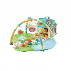 Tapis trampolines toboggans cuisines pour enfants Tapis de jeux avec maison et jardin