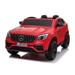 Voitures électriques pour enfants batterie 6v 12v 24v 36v télécommande pass cheer Mercedes GLC coupé Biplace