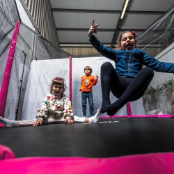 Tapis trampolines toboggans cuisines pour enfants Trampoline pour enfants 400