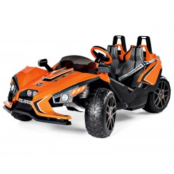 Polaris SlingShot biplace - buggy électrique deux places enfants 12v Peg-Pérego épuisé