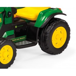 Excavator John Deere 12v - tracteur électrique pour enfants Peg-Pérego épuisé